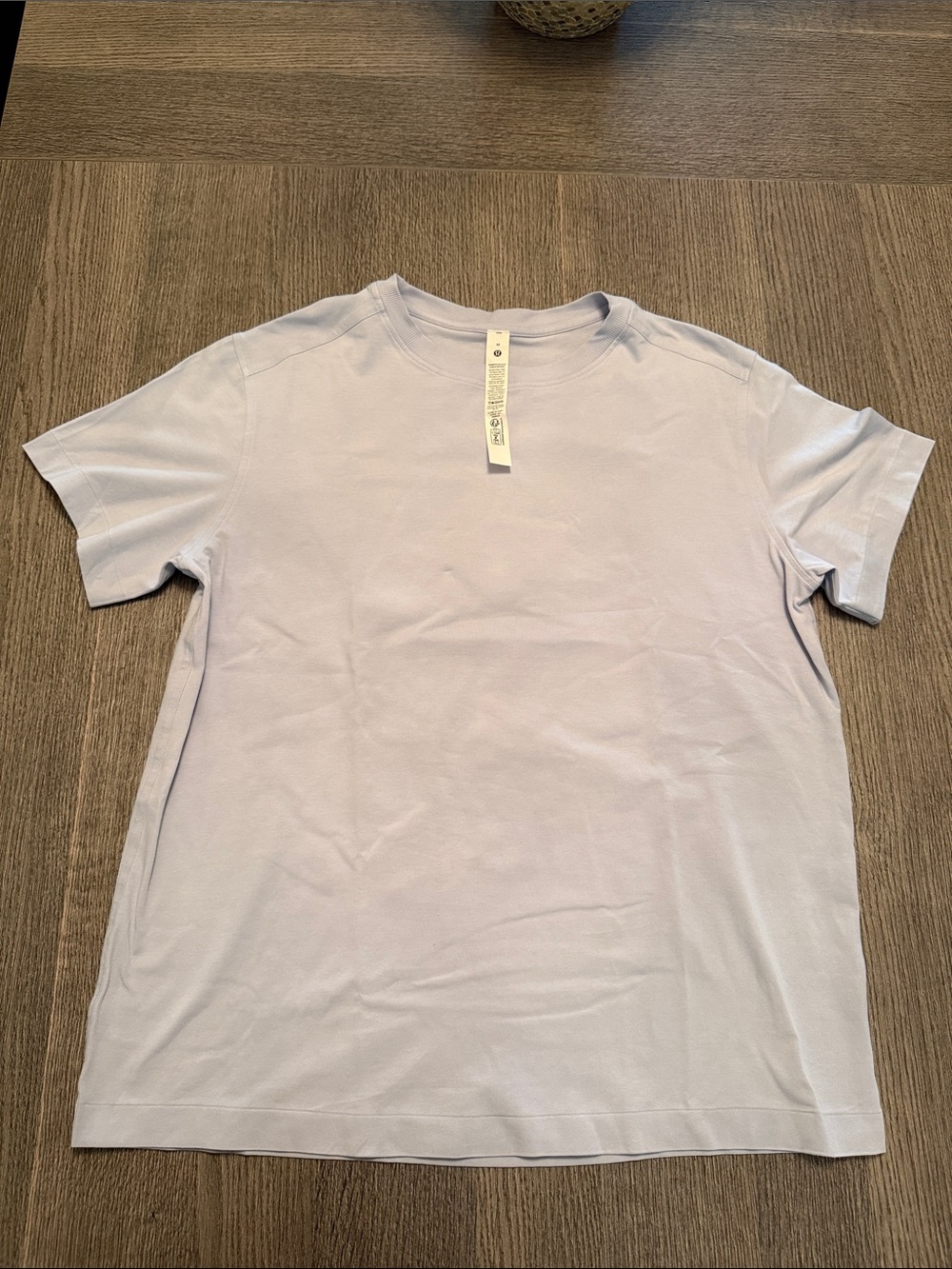 lululemon athletica Women’s Short Sleeve Crew Tee in Pale Blue